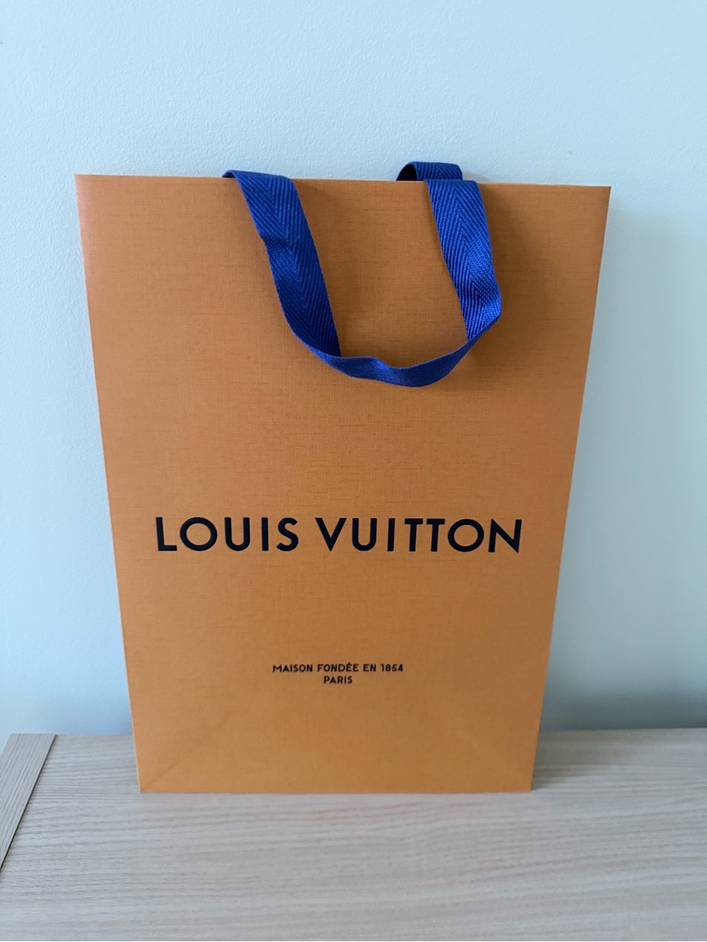 Louis Vuitton paper shopping bag